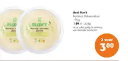 Colruyt Boni plan't hummus deluxe natuur aanbieding