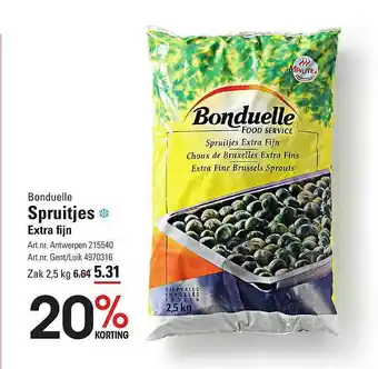 Bonduelle Spruitjes