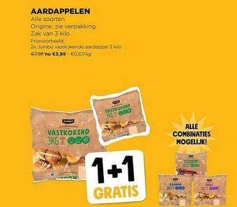 Jumbo Aardappelen aanbieding