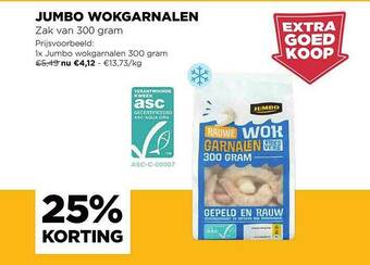 Jumbo Jumbo Wokgarnalen aanbieding