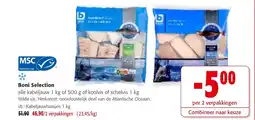 Colruyt Boni selection kabeljauwhaasjes aanbieding