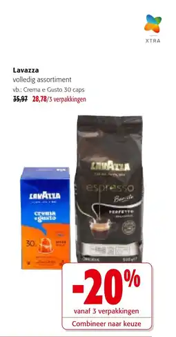 Colruyt Lavazza crema e gusto aanbieding