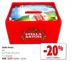 Colruyt Stella Artois pils aanbieding