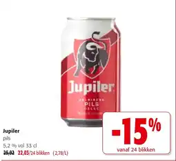 Colruyt Jupiler pils aanbieding