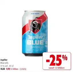 Colruyt Jupiler Blue pils aanbieding