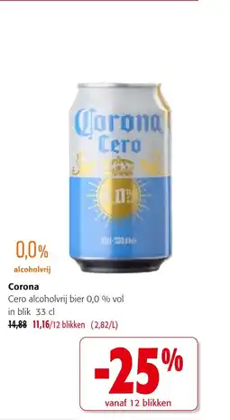Colruyt Corona cero aanbieding