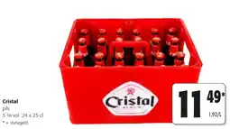 Colruyt Cristal pils aanbieding