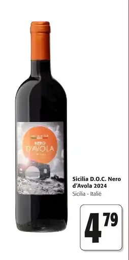 Colruyt Sicilia D.O.C. Nero d'Avola 2024 aanbieding