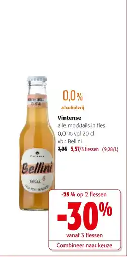 Colruyt Vintense bellini aanbieding