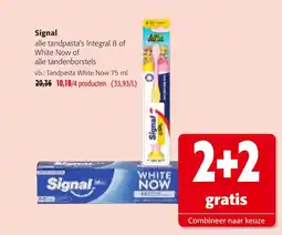 Colruyt Signal tandpasta white now aanbieding