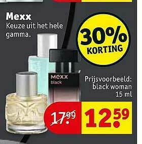Kruidvat Mexx aanbieding