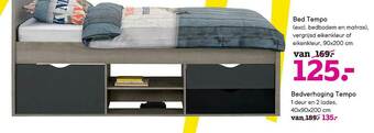 Leen Bakker Bed Tempo, Bedverhoging Tempo aanbieding