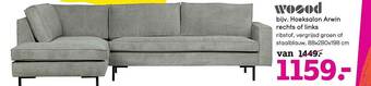 Leen Bakker Hoeksalon Arwin Rechts Of Links aanbieding