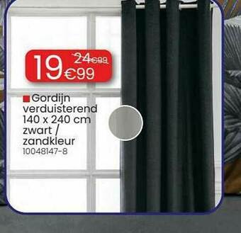 Yess Gordijn Verduisterend aanbieding
