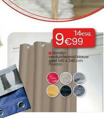 Yess Gordijn Verduisterend aanbieding