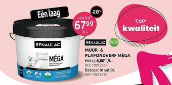 Brico Muur & Plafondverf Méga aanbieding