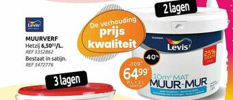 Brico Levis Muurverf aanbieding
