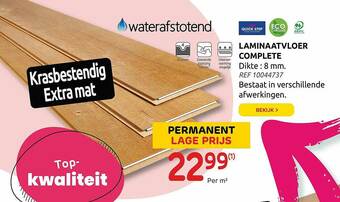 Brico Laminaatvloer Complete aanbieding