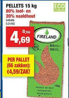 Hubo Pellets aanbieding