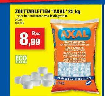 Zouttabletten Axal