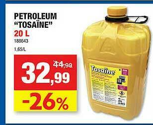 Hubo Petroleum Tosaine aanbieding
