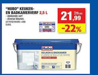 Hubo Hubo Keuken En Badkamerverf aanbieding