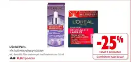 Colruyt L'oréal paris revitalift filler anti-rimpel met hyaluronzuur aanbieding