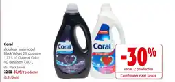 Colruyt Coral black velvet aanbieding