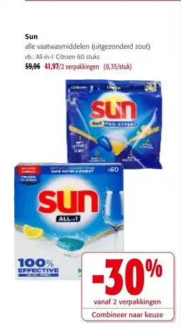 Colruyt Sun All-in-1 Citroen aanbieding