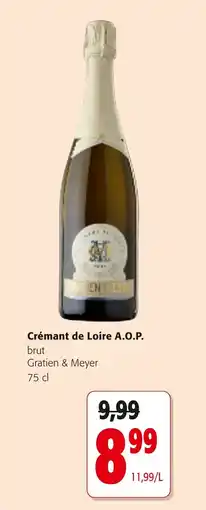 Colruyt Crémant de Loire A.O.P. aanbieding