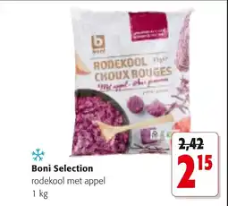 Colruyt Boni selection rodekool met appel aanbieding