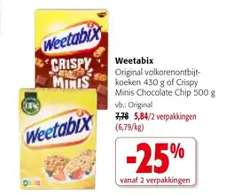 Colruyt Weetabix original aanbieding