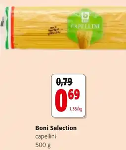 Colruyt Boni selection capellini aanbieding