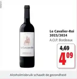 Colruyt Le Cavalier-Roi 2023/2024 A.O.P. Bordeaux aanbieding