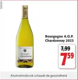 Colruyt Bourgogne A.O.P. Chardonnay 2023 aanbieding