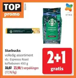 Colruyt Starbucks espresso roast koffiebonen aanbieding