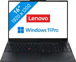 Coolblue Lenovo ThinkPad E16 G3 IAL - 21SR006LMB Azerty aanbieding