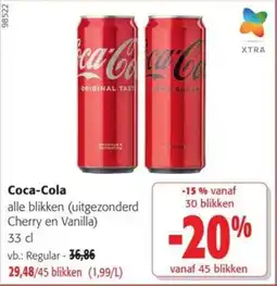 Colruyt Coca-cola regular aanbieding
