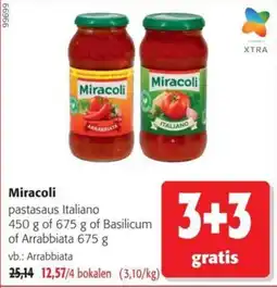 Colruyt Miracoli arrabbiata aanbieding