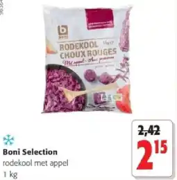 Colruyt Boni Selection rodekool met appel 1 kg aanbieding