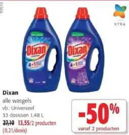 Colruyt Dixan alle wasgels aanbieding