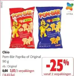 Colruyt Chio Pom-Bär Paprika of Original 90 g aanbieding