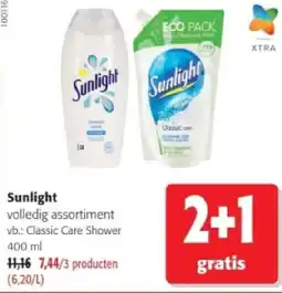 Colruyt Sunlight volledig assortiment aanbieding
