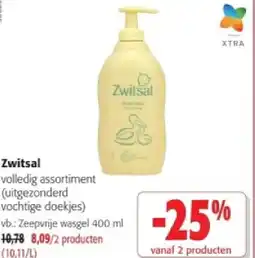Colruyt Zwitsal volledig assortiment aanbieding