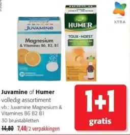 Colruyt Juvamine Magnesium & Vitamines B6 B2 B1 aanbieding