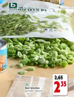 Colruyt Boni Selection gesneden snijbonen 1 kg aanbieding