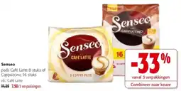Colruyt Senseo pads Café Latte 8 stuks aanbieding