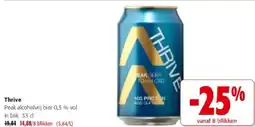 Colruyt Thrive Peak alcoholvrij bier 0,3 % vol aanbieding