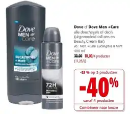 Colruyt Men +Care Eucalyptus & Mint 400 ml aanbieding