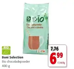 Colruyt Boni Selection Bio chocoladepoeder 400 g aanbieding